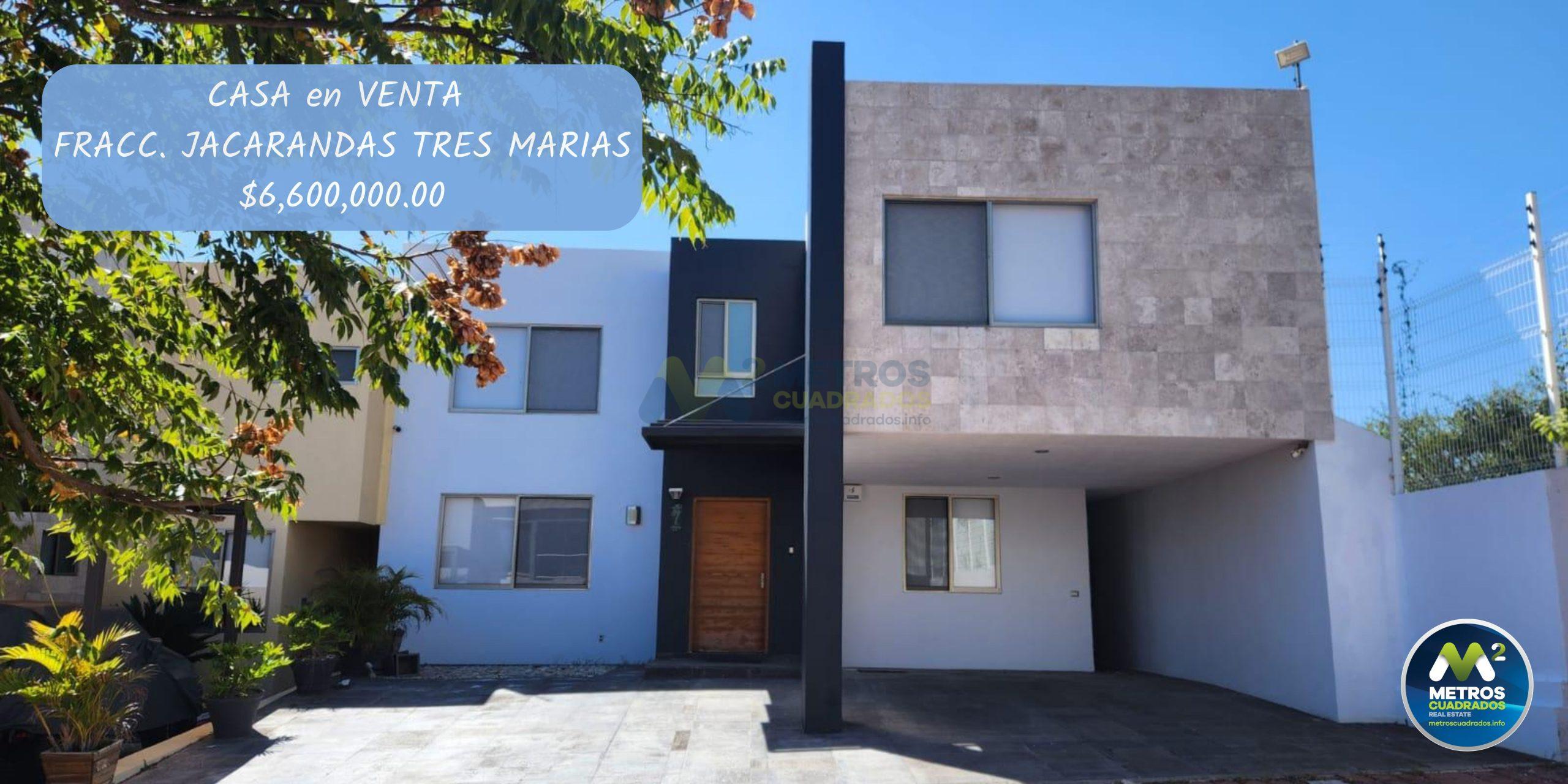 CASA en VENTA en TRES MARIAS en FRACC. PRIVADO JACARANDAS