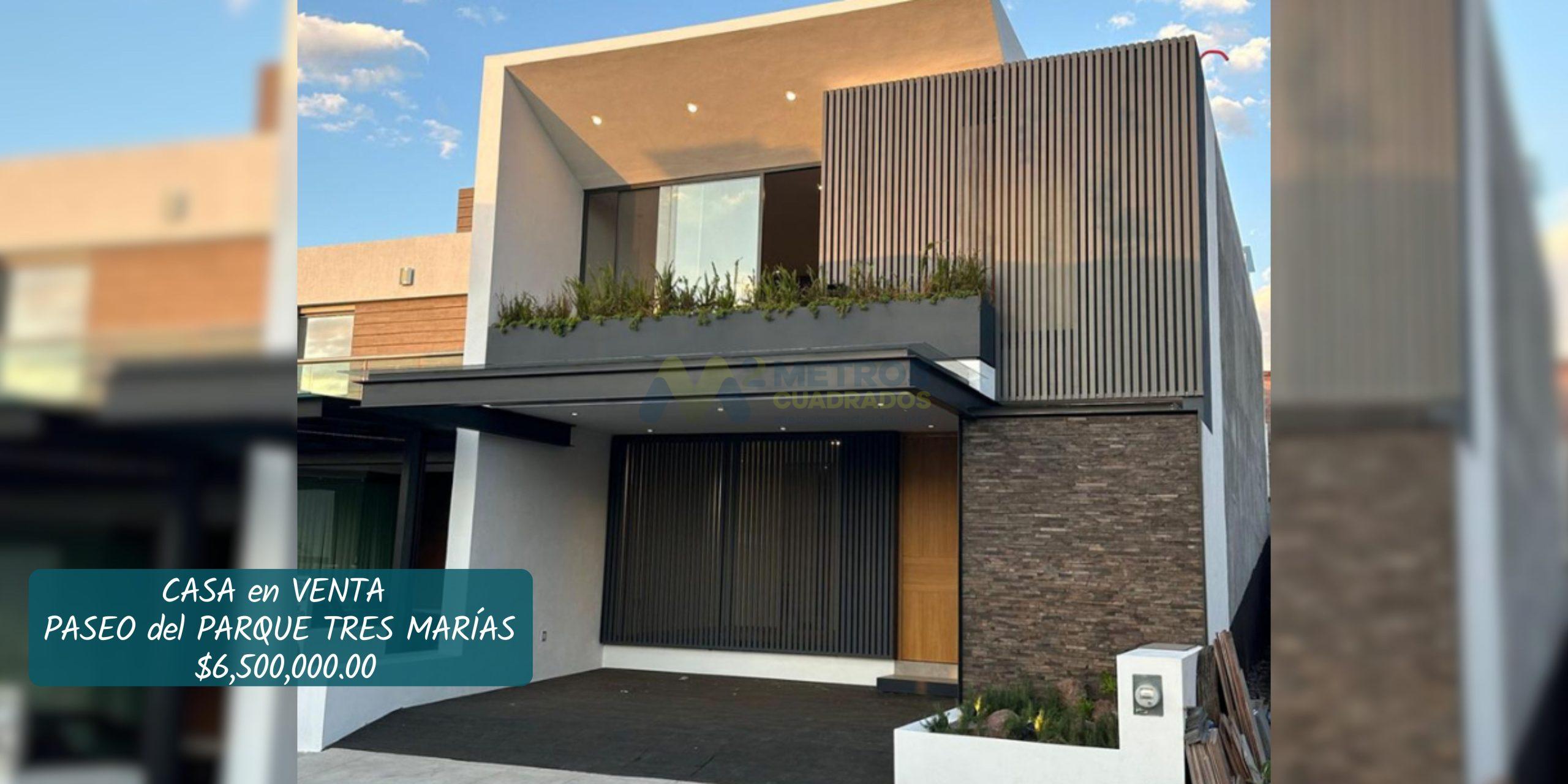 CASA en VENTA en PASEO del PARQUE TRES MARÍAS