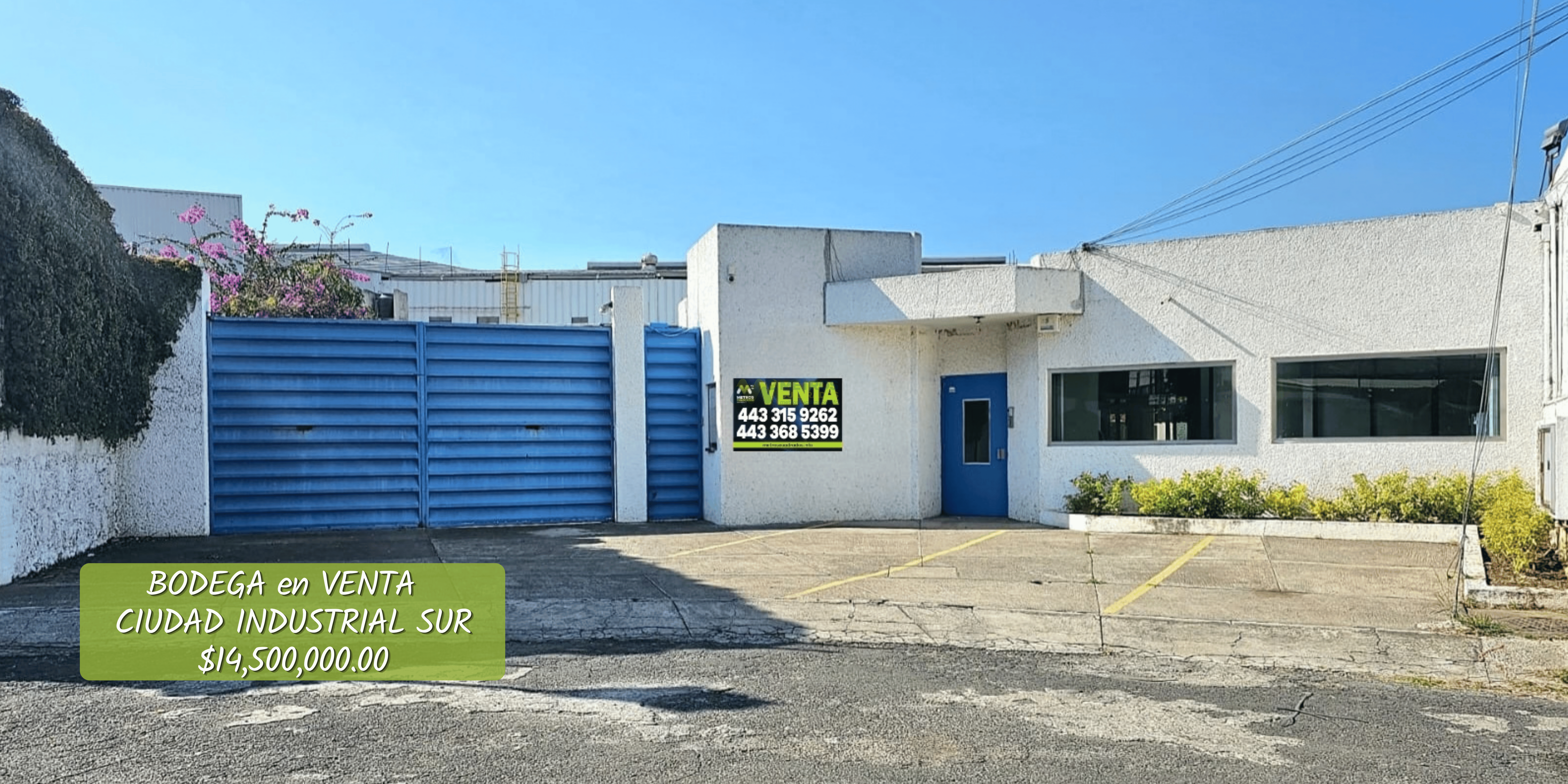 BODEGA en VENTA en CIUDAD INDUSTRIAL SUR (Opción a Venta Parcial)