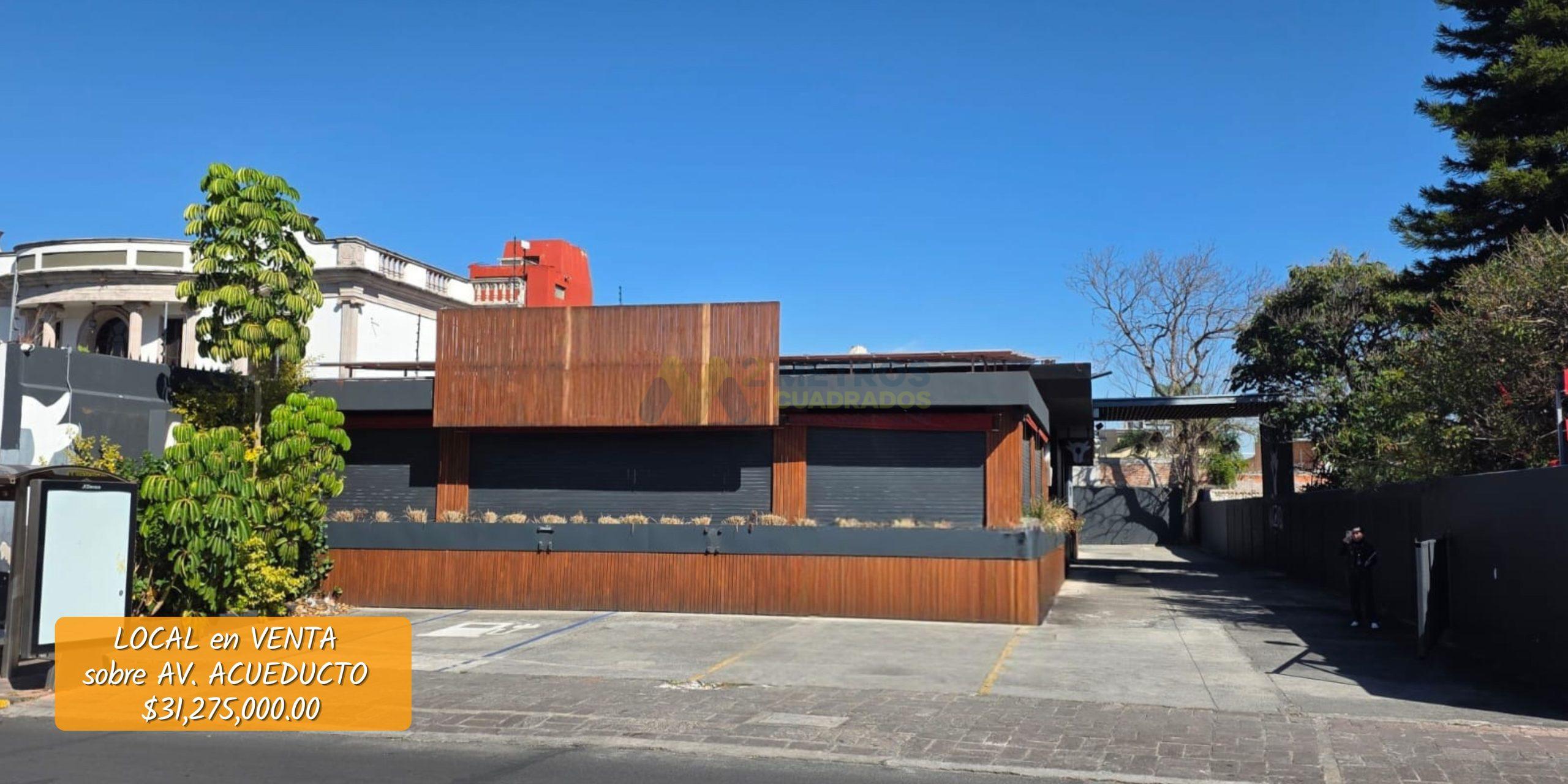 LOCAL COMERCIAL en VENTA sobre AV. ACUEDUCTO